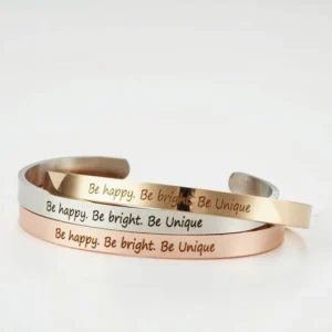 name engraved bracelet